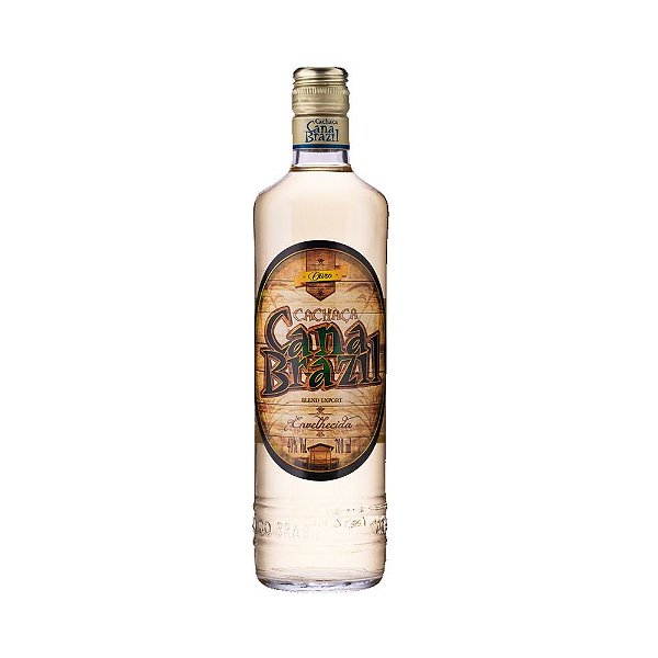 Cachaça Cana Brazil Ouro Envelhecida 700ml