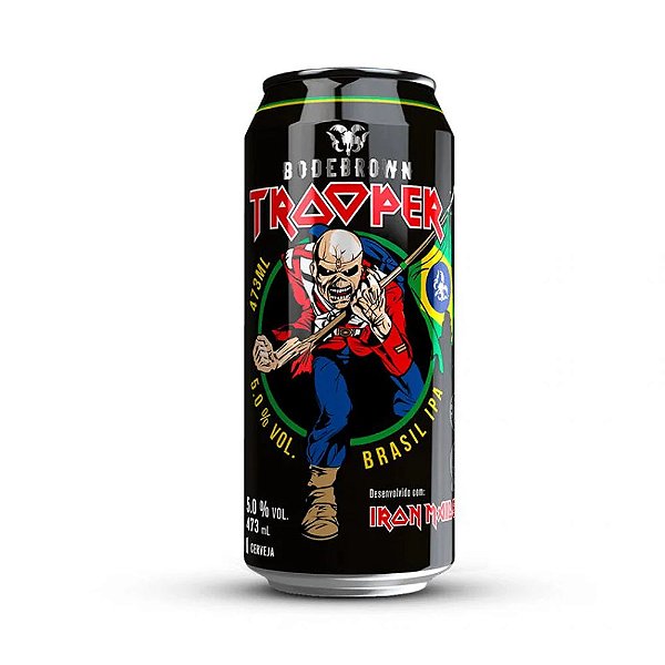 Cerveja Bodebrown Trooper Ipa Lata 473ml