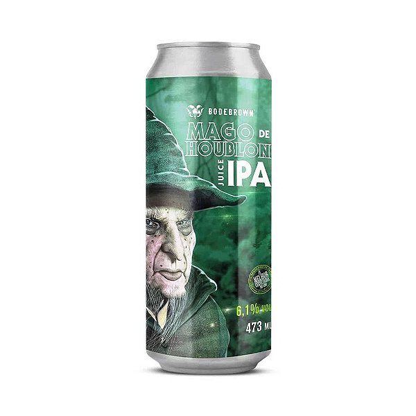 Cerveja Bodebrown Mago de Houblon Ipa Lata 473ml