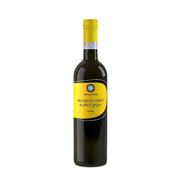 Vinho Branco Meio Seco Puklavec & Friends Sauvignon Blanc e Pinot Grigio 750ml