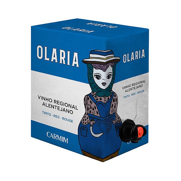 Vinho Olaria Bag In Box Tinto Seco 5L