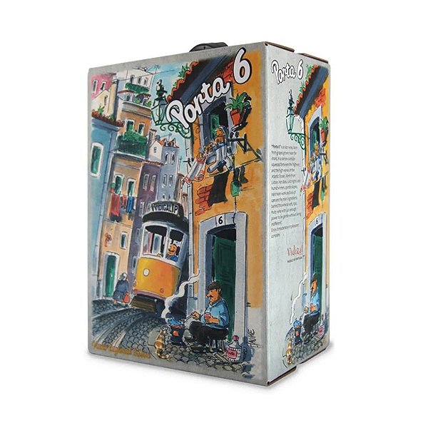 Vinho Porta 6 Bag In Box 3L