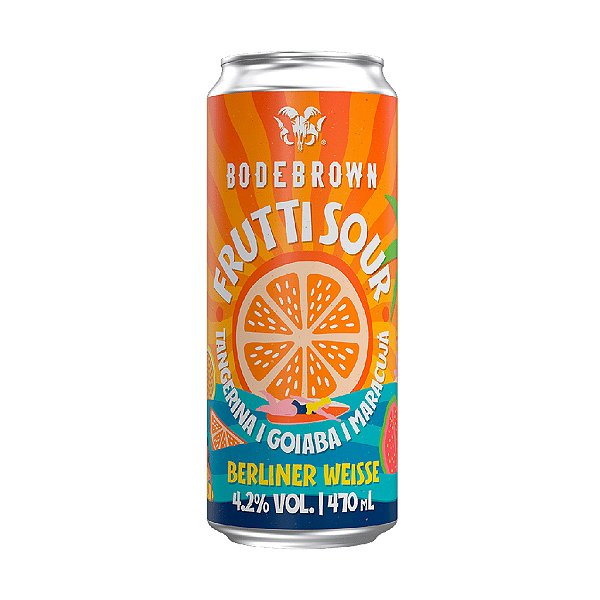 Cerveja Bodebrown Frutti Sour Lata 470ml
