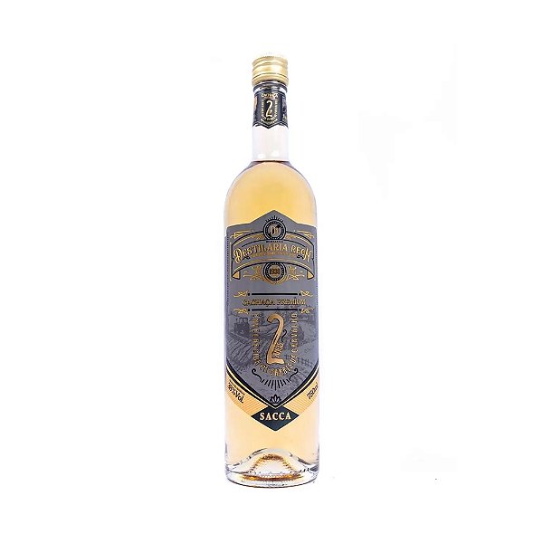 Cachaça Sacca Premium 2 anos 750ml