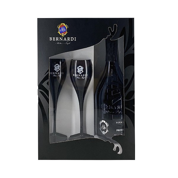 Kit Espumante Bernardi Prosecco Treviso Brut 750ml