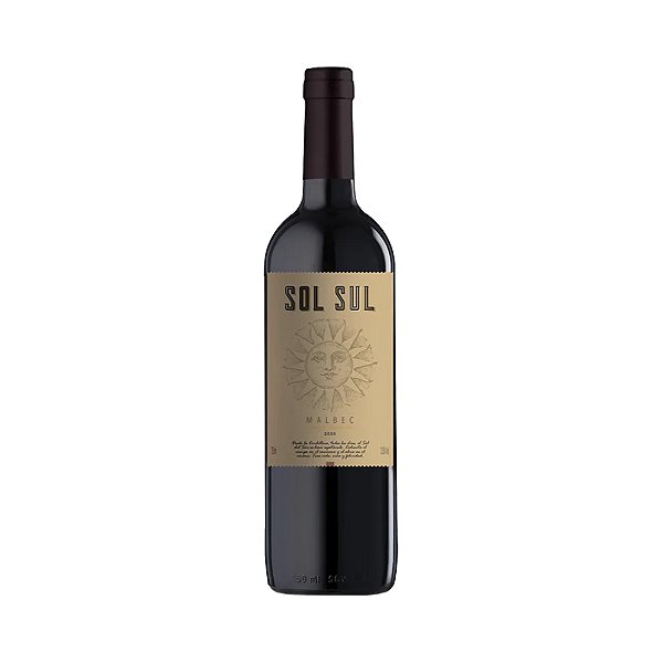 Vinho Tinto Seco Sol Sul Malbec 750ml