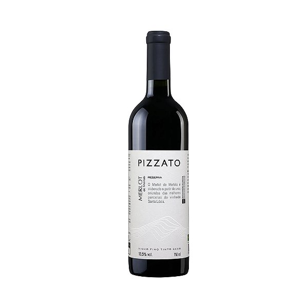 Vinho Tinto Seco Pizzato Merlot  Dos Merlots 750ml