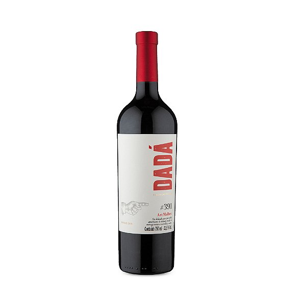 Vinho Tinto Meio Seco Dada Art  Malbec 750ml