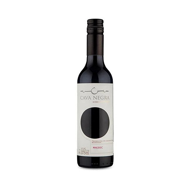 Vinho Tinto Seco Cava Negra Malbec 375ml