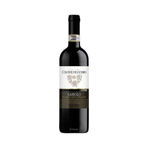 Vinho Tinto Seco Castelvecchio Barolo 750ml