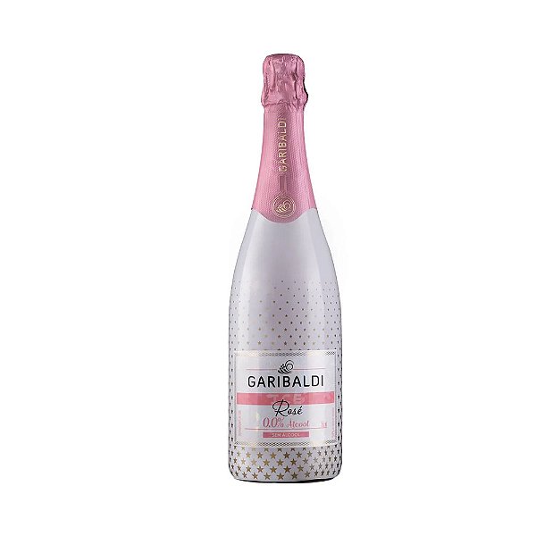 Espumante Garibaldi Ice Rosé Sem Álcool 0,0% 750ml