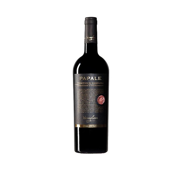 Vinho Tinto Meio Seco Papale Primitivo Di Manduria Varvaglione Linea Oro 750ml
