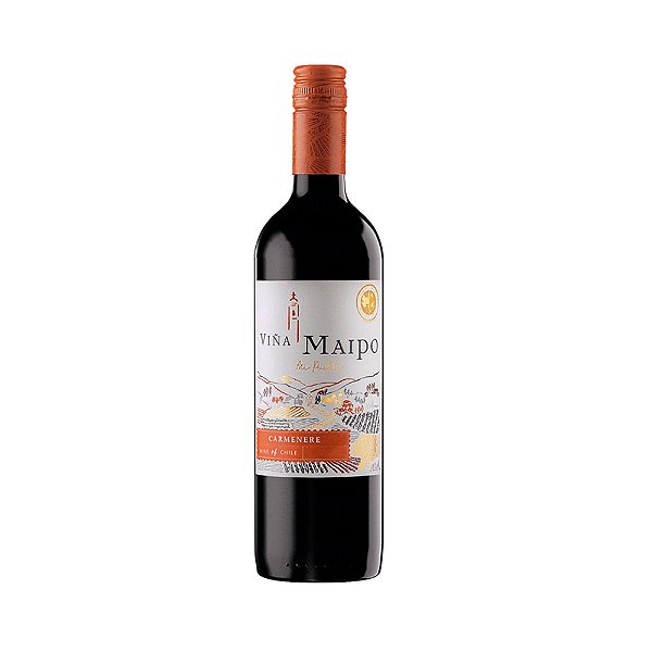 Vinho Tinto Meio Seco Vinã Maipo Carmenere 750ml
