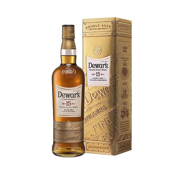 Whisky Dewar's 15 anos Double Aged Lata 750ml
