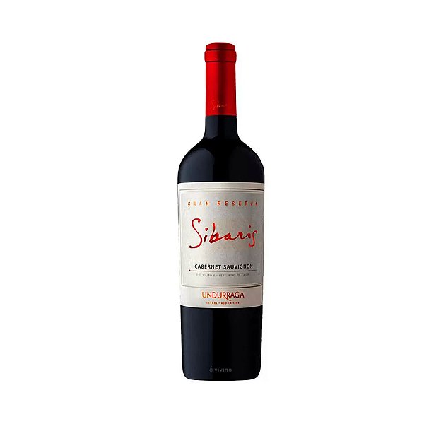 Vinho Tinto Seco Undurraga Gran Reserva Sibaris Cabernet Sauvignon 750ml