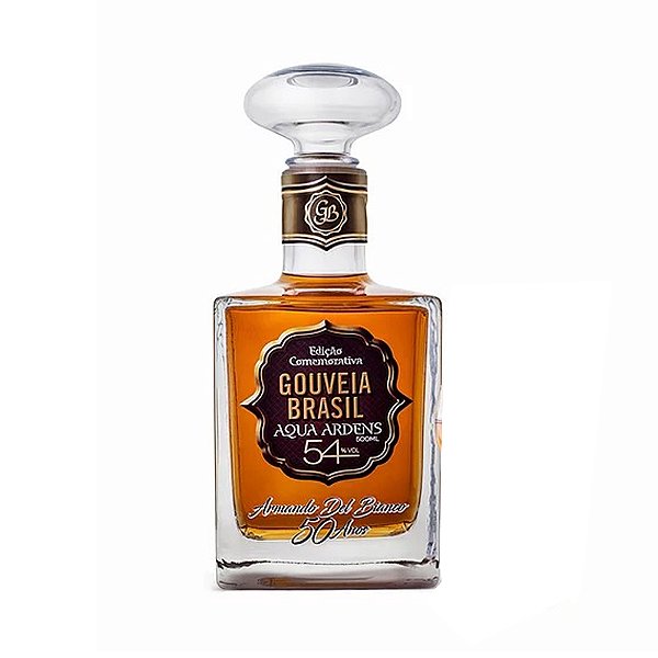 Cachaça Gouveia Brasil Aqua Ardens 54% 500 ml