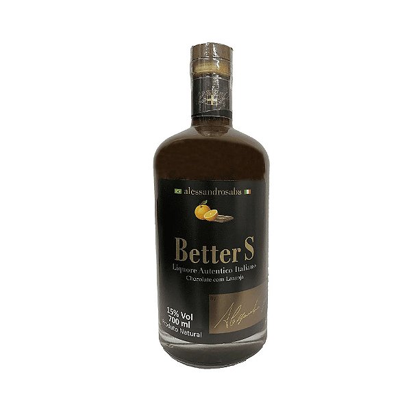 Licor Better de Chocolate com Laranja Alessandrosaba 700ml