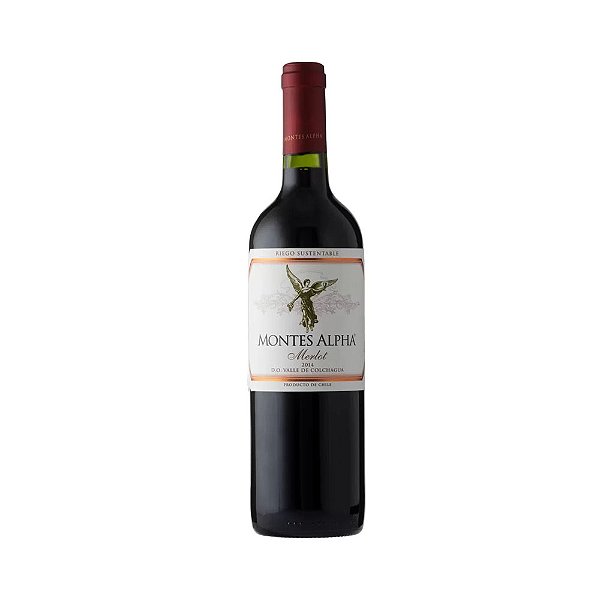 Vinho Tinto Seco  Montes Alpha Merlot 750ml