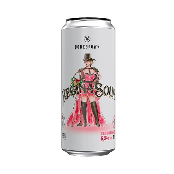Cerveja Bodebrown Regina Sour Framboesa 473ml