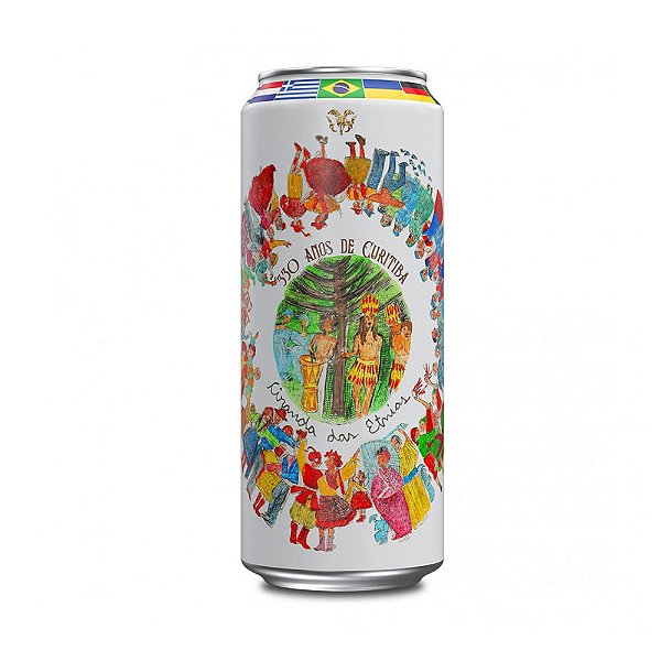 Cerveja Bodebrown Easy Lager Curitiba 330 Anos 473 ml