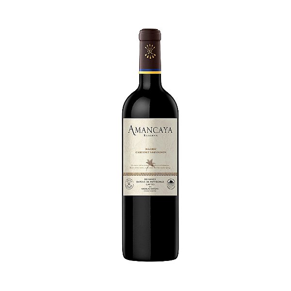 Vinho Tinto Seco Amancaya Malbec Cabernet Sauvignon 750ml