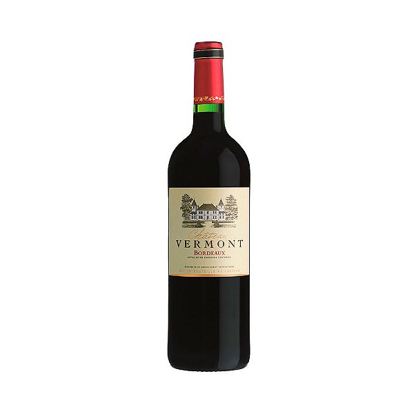 Vinho Tinto Seco Chateau Vermont Bordeaux 750ml