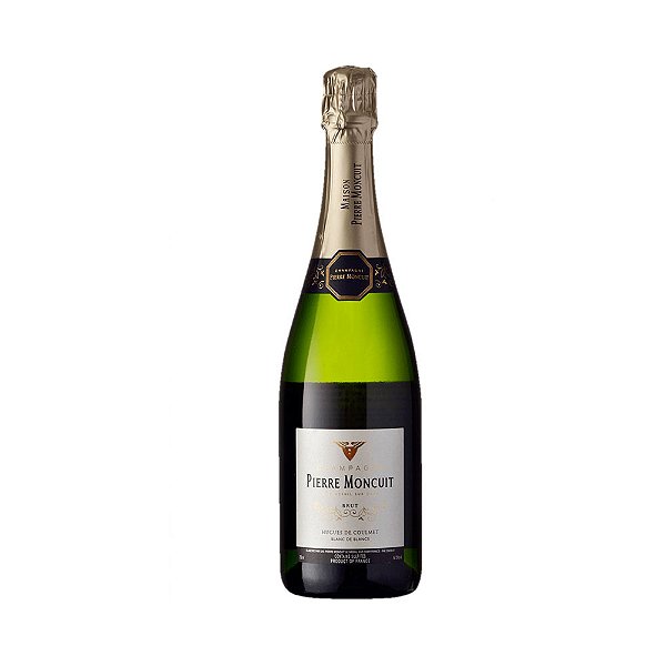 Champagne Pierre Moncuit Branco Extra Brut Blanc de Blancs 750ml