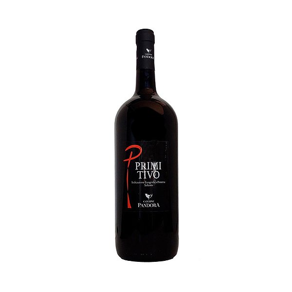Vinho Tinto Meio Seco Pandora Primitivo IGP 1,5L