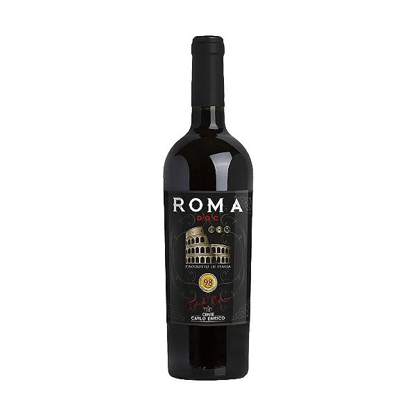 Vinho Tinto Meio Seco Conte Carlo Enrico Roma DOC 750ml