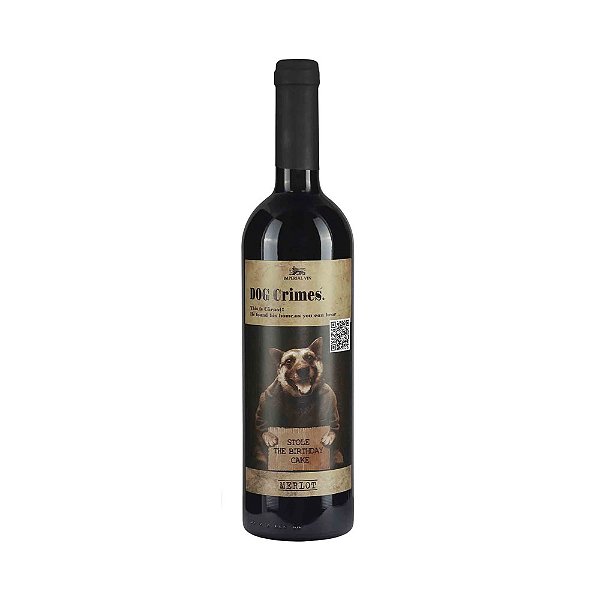 Vinho Tinto Seco Dog Crimes Merlot 750ml