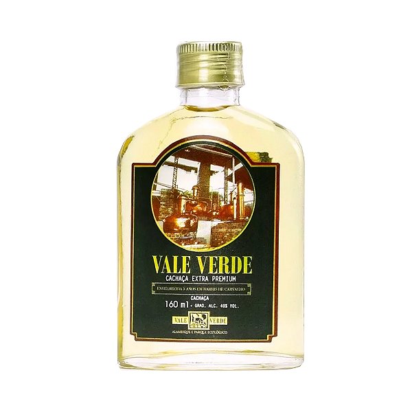Cachaça Extra Premium Vale Verde 160ml