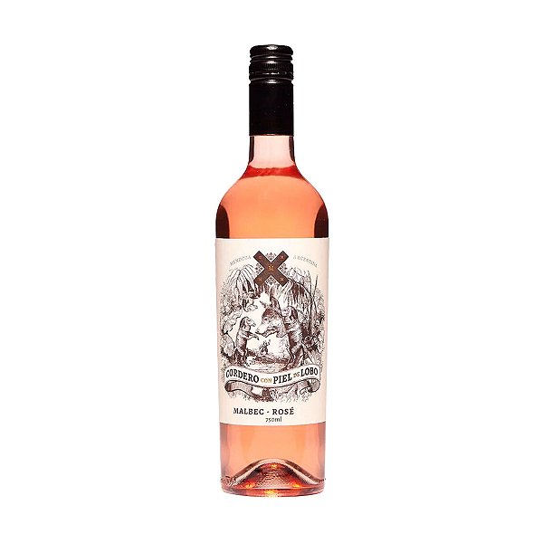 Vinho Rose Seco Cordero Con Piel de Lobo Malbec 750ml