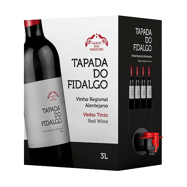 Vinho Tinto Seco Tapada do Fidalgo Bag in Box 3L