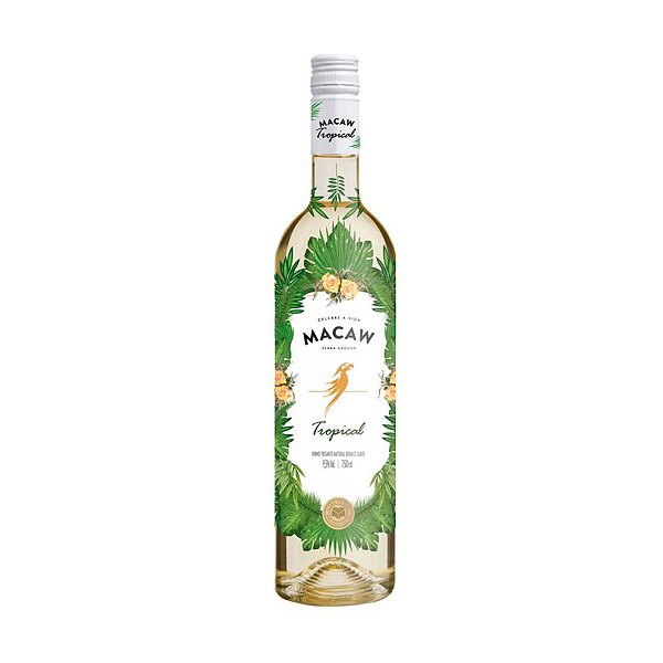 Vinho Frisante Branco Macaw Tropical 750ml