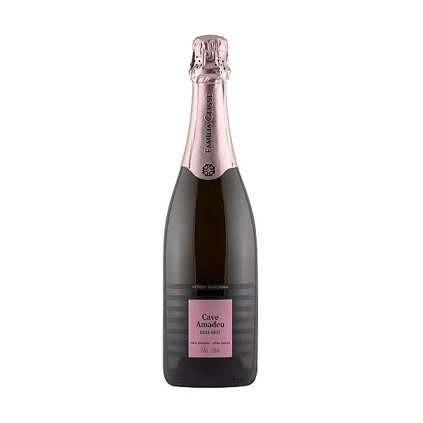Espumante Rosé Brut Cave Amadeu 750ml