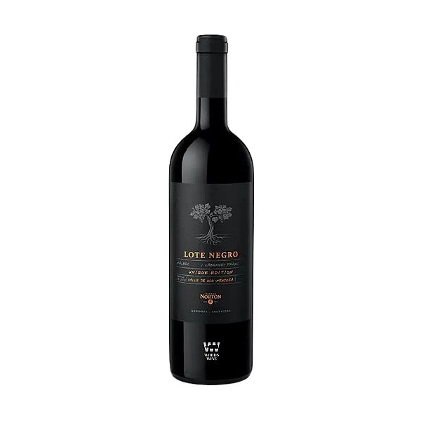 Vinho Tinto Seco Lote Negro Malbec-Cabernet Franc 750ml