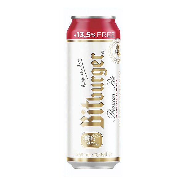 Cerveja Bitburger Premium Pils Lata 568ml