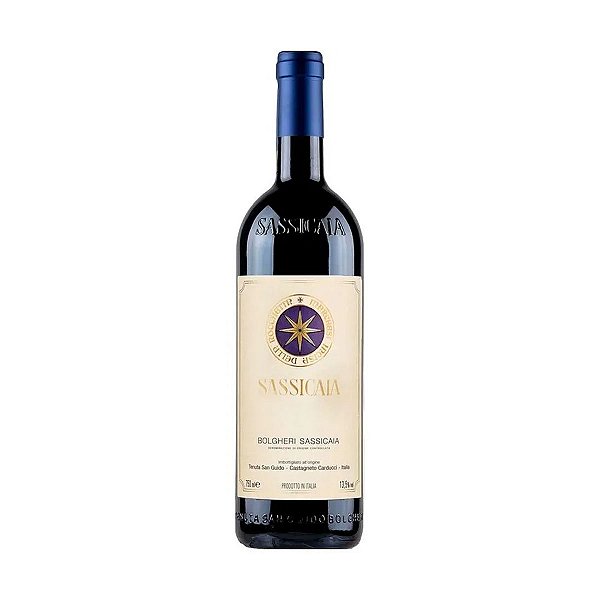 Vinho Tinto Seco Sassicaia DOC 2021 750ml