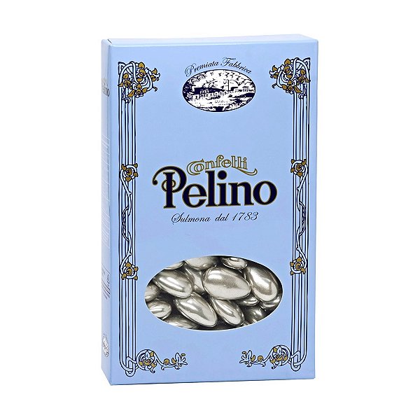 Amendoa Confeitada Prateada Pelino 250g