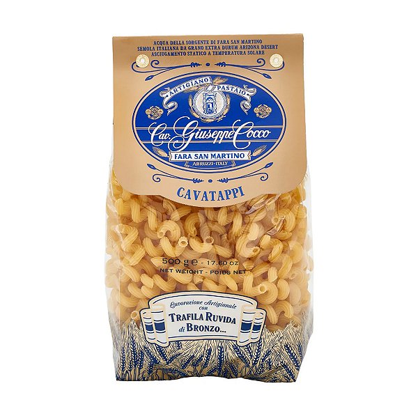 Massa Cavatappi Giuseppe Cocco 500g