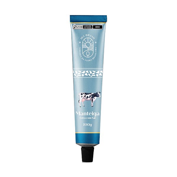 Manteiga Extra com Sal Iba 100g