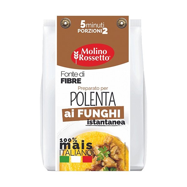 Polenta Instantanea al Funghi Molino Rossetto 175g