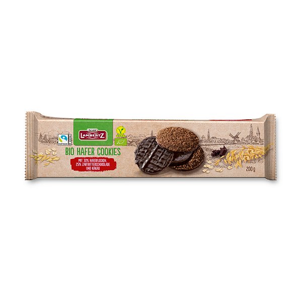 Hafer Cookies Dark Lambertz 200g