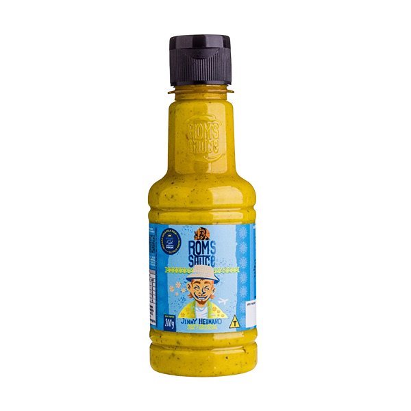 Molho de Mostarda Jimmy Hermano Rom's Sauce 200g