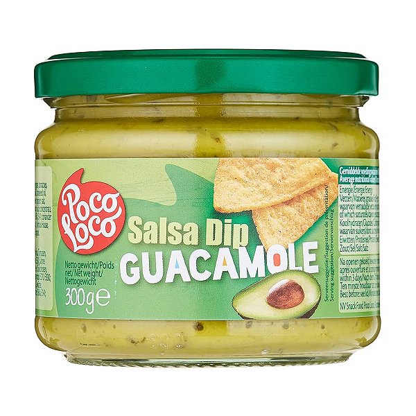 Salsa Dip Guacamole Poco Loco 300g
