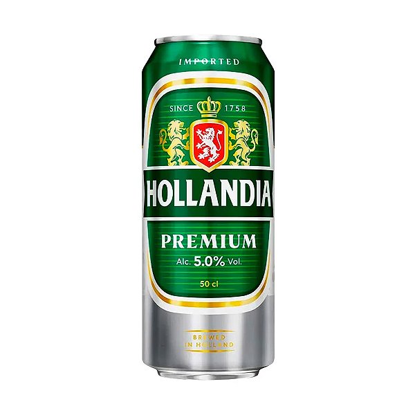 Cerveja Hollandia Premium Lata 500ml