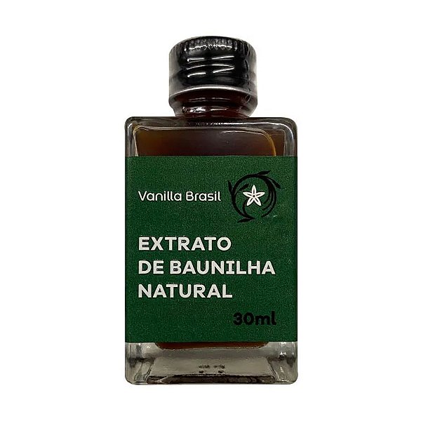 Extrato de Baunilha Natural Vanilla Brasil 30ml