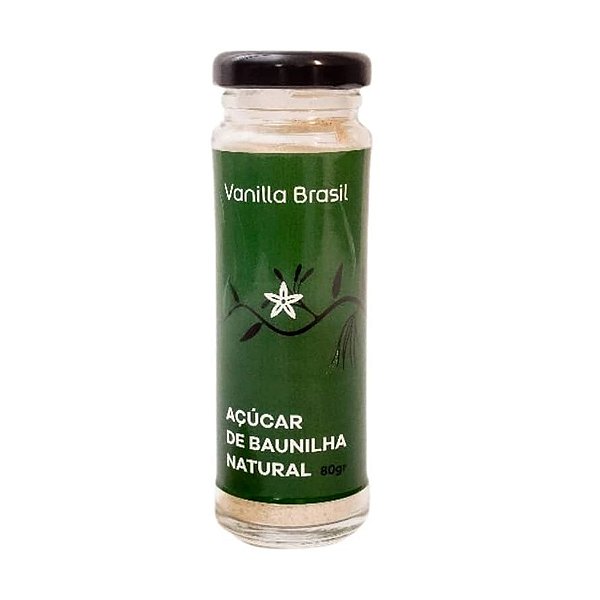 Açucar de Baunilha Natural Vanilla Brasil 80g