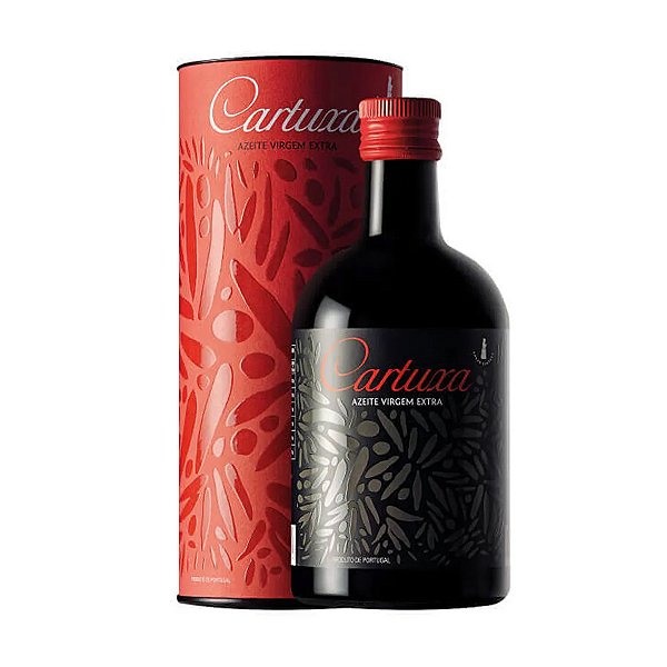 Azeite de Oliva Extra Virgem Portugues Cartuxa Gourmet Acidez 0,22% Tubo Presenteavel 500ml