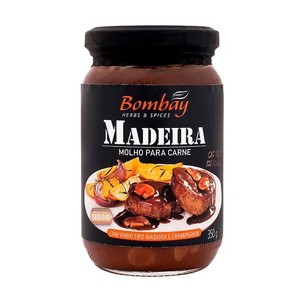 Molho Madeira Bombay 350g